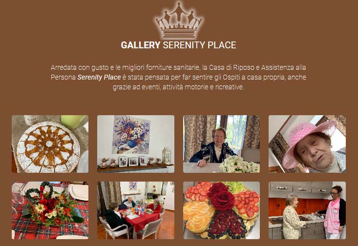 Sito web per Casa di Riposo - Gallery
