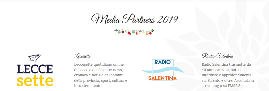 Sito web per Evento: - Media Partner (o Sponsor)