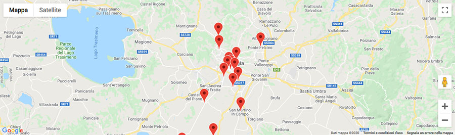 Sito web per agenzia immobiliare - Mappa immobili